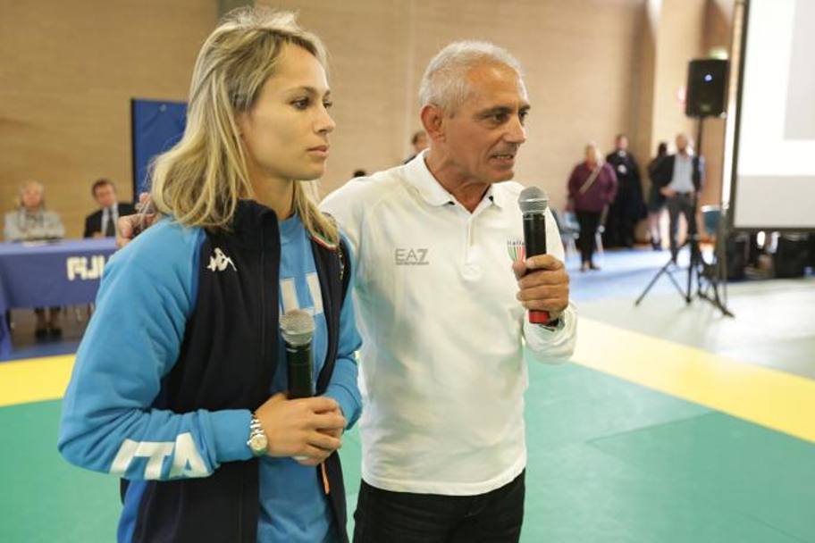 Rosalba Forciniti, judoka italiana bronzo alle Olimpiadi di Londra nelle categoria fino a 52 kg e Felice Mariani, ex judoka - oggi allenatore -, che in carriera ha conquistato 3 bronzi mondiali, un bronzo olimpico e tre ori europei